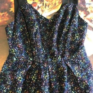 BCBGeneration NWT Multicolor V-Neck Mini Dress